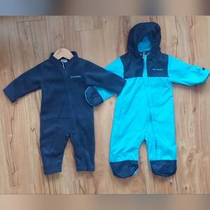 Columbia 3 In 1 Snowsuit, Fleece Bunting And Rainsuit.